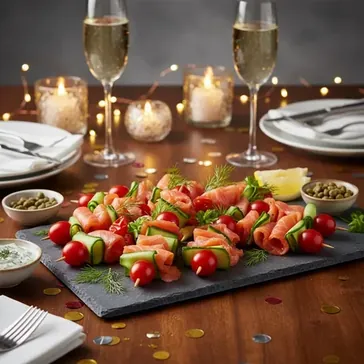 Koreczki z ososiem wdzonym: Przewodnik po Imprezowych Przekskach